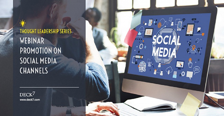 Webinar Promotion on Social Media Channels
