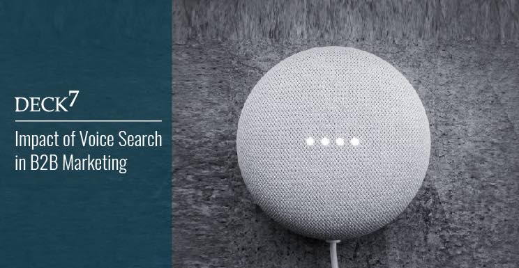 Impact of Voice Search in B2B Marketing
